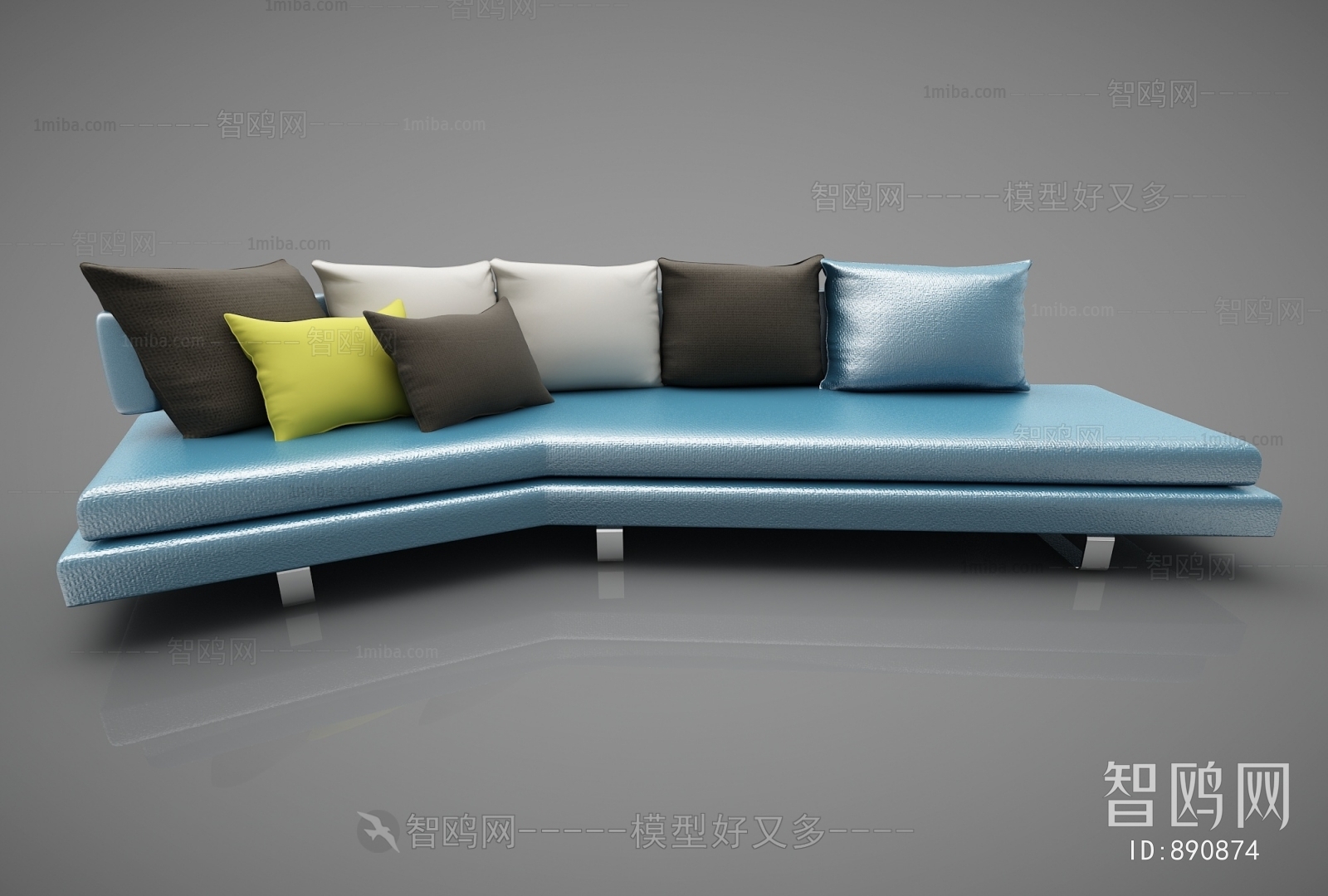 Modern Multi Person Sofa