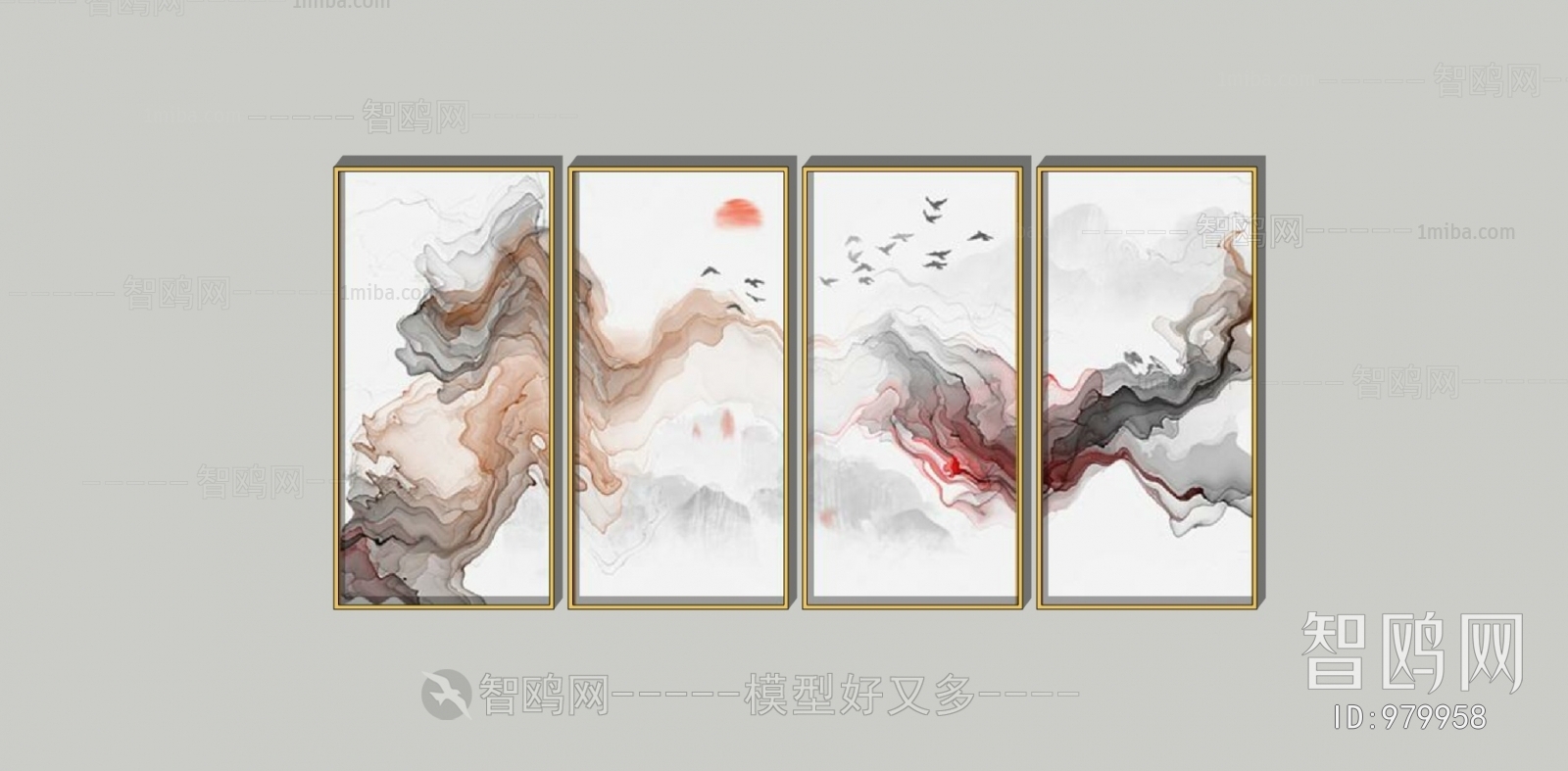 New Chinese Style Painting