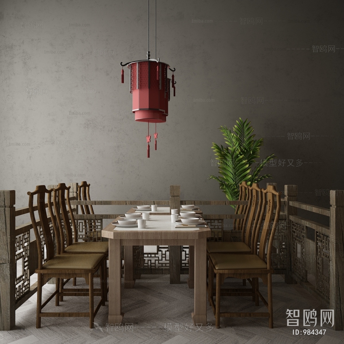 New Chinese Style Dining Table And Chairs