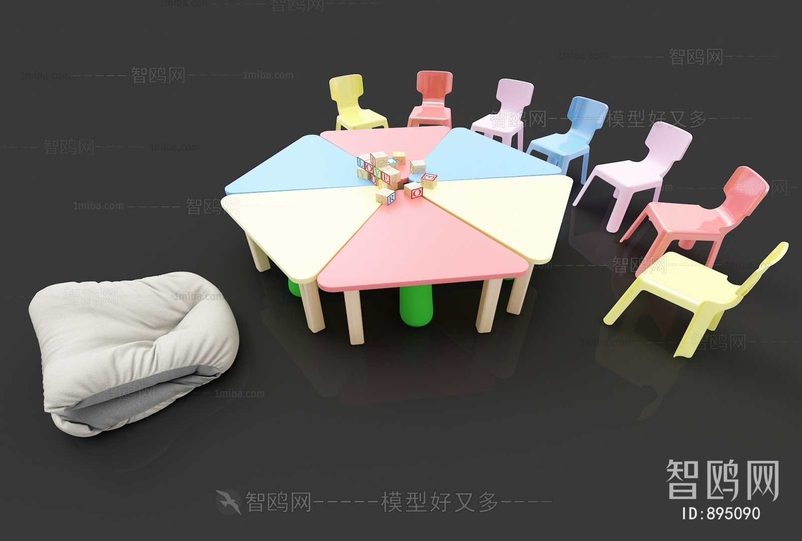 Modern Children's Table/chair