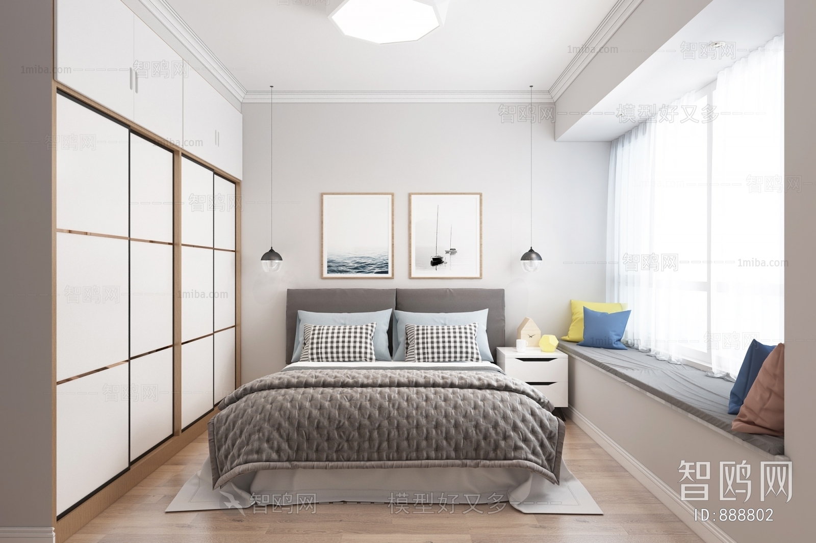 Nordic Style Bedroom