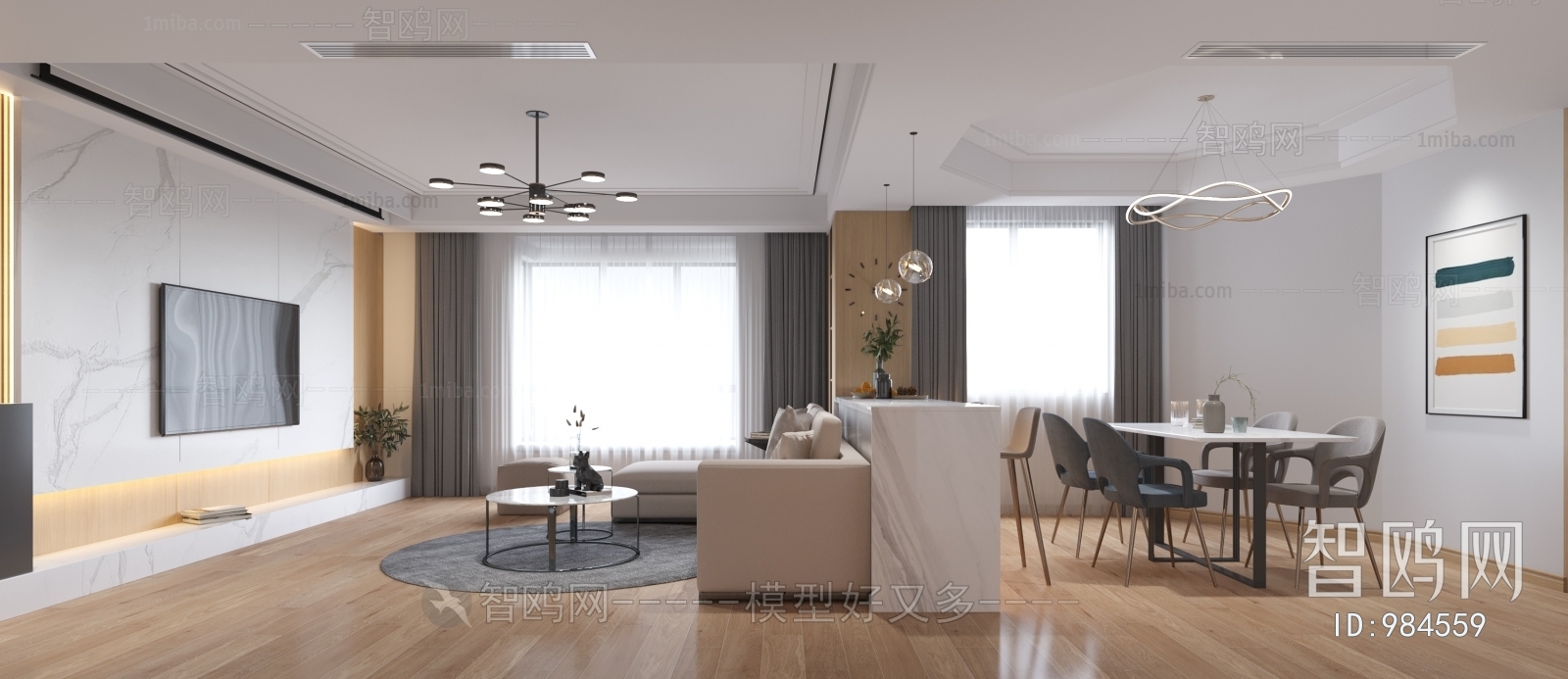 Modern A Living Room