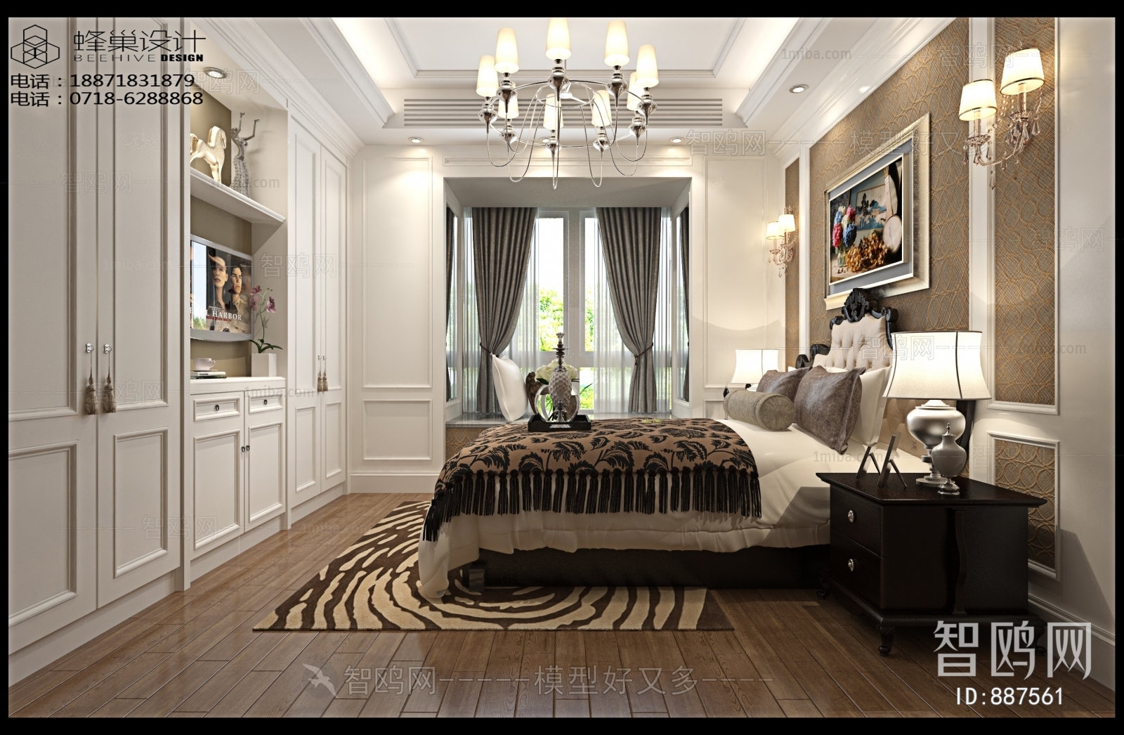 European Style Bedroom