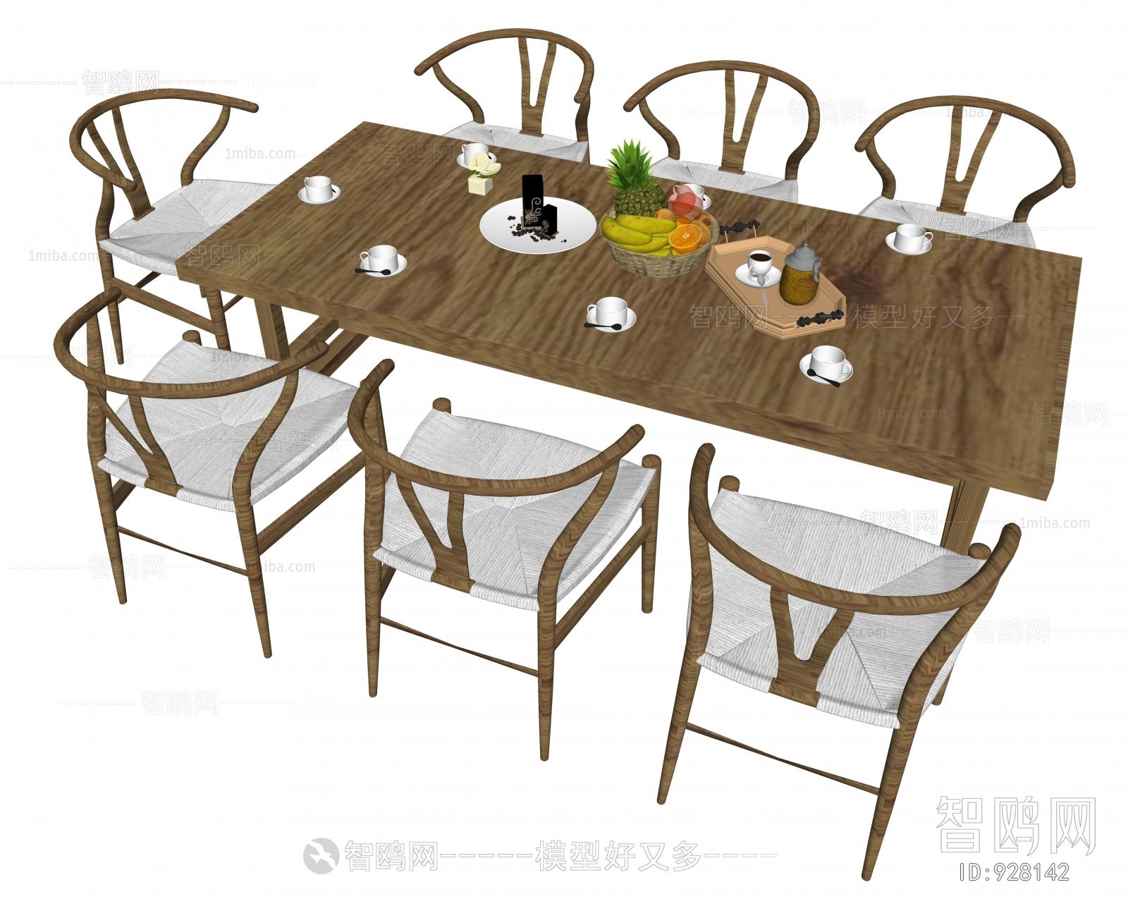 New Chinese Style Dining Table And Chairs