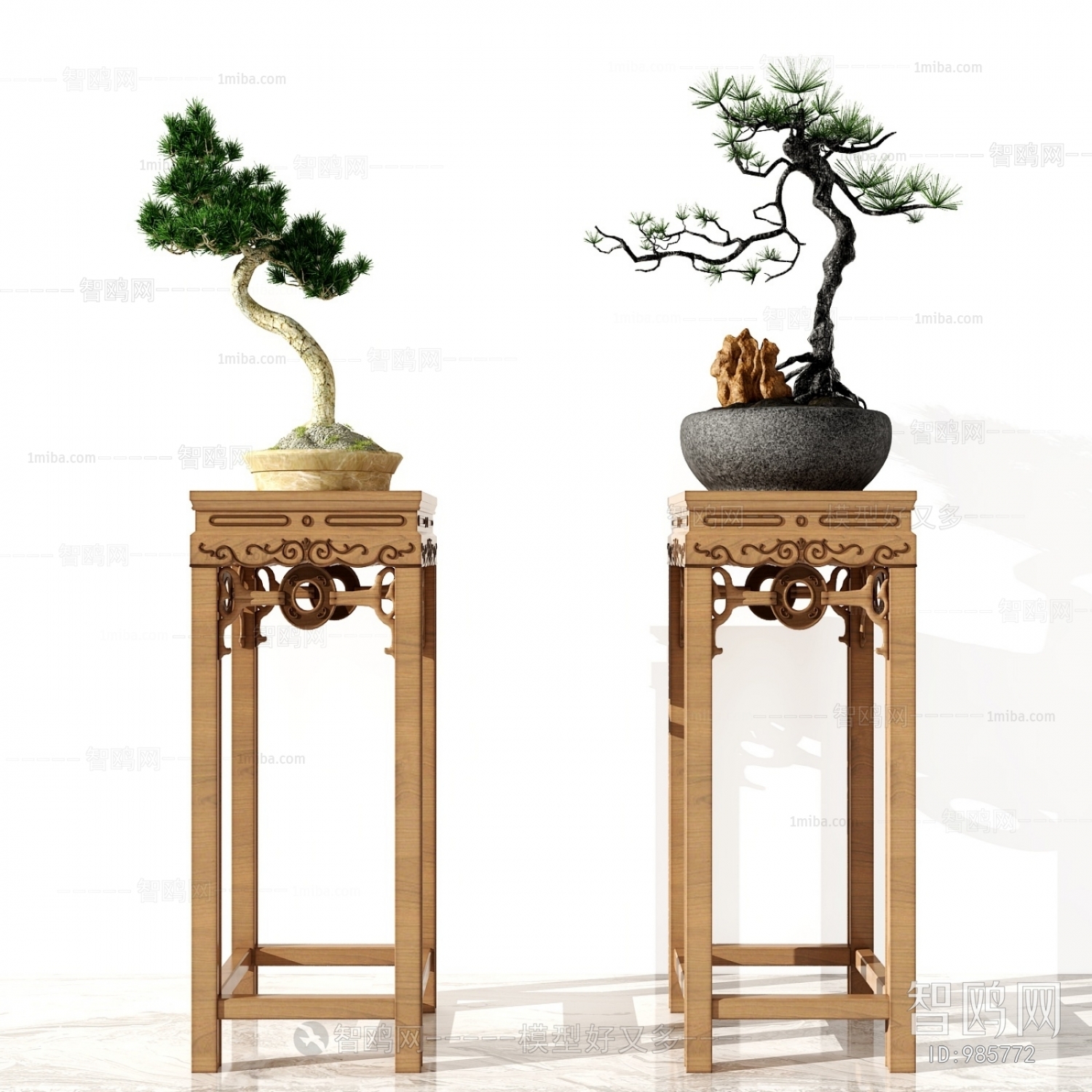 New Chinese Style Bonsai