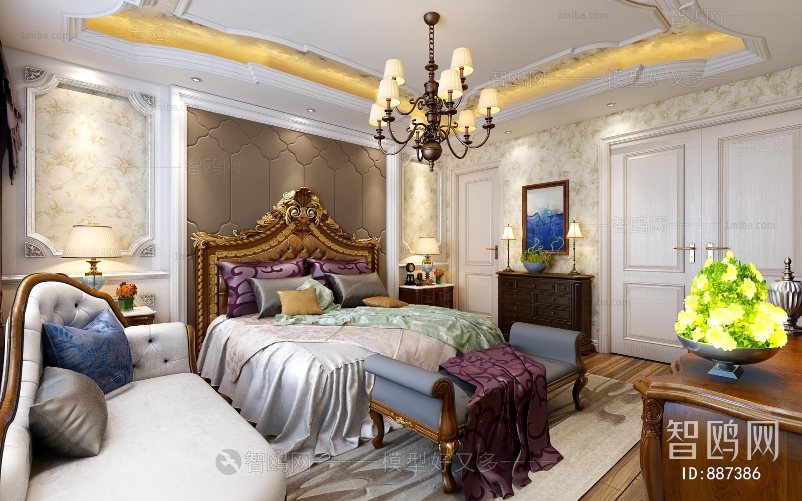 European Style Bedroom