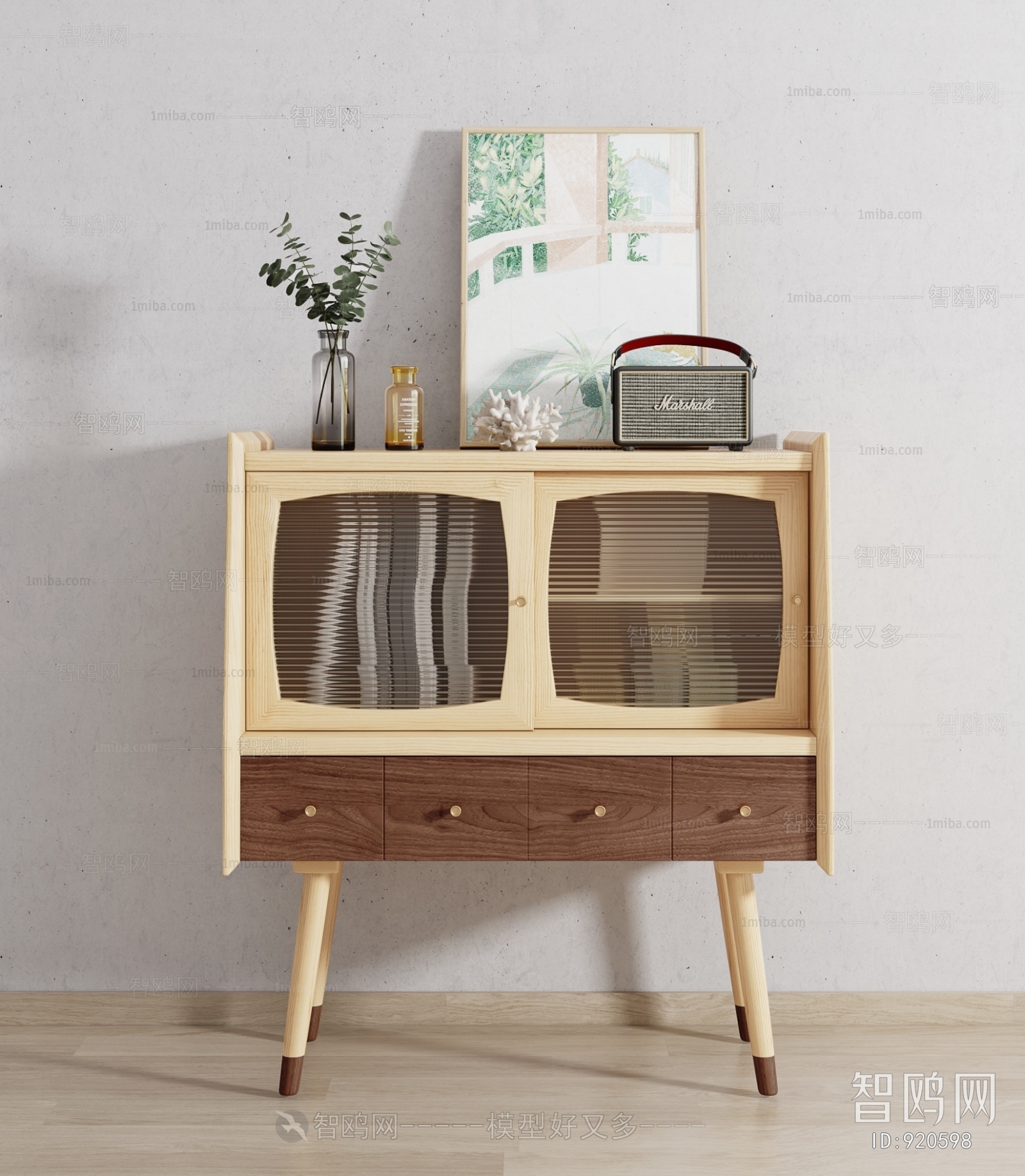 Nordic Style Side Cabinet