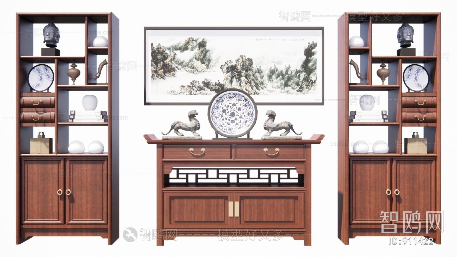 New Chinese Style Decorative Frame