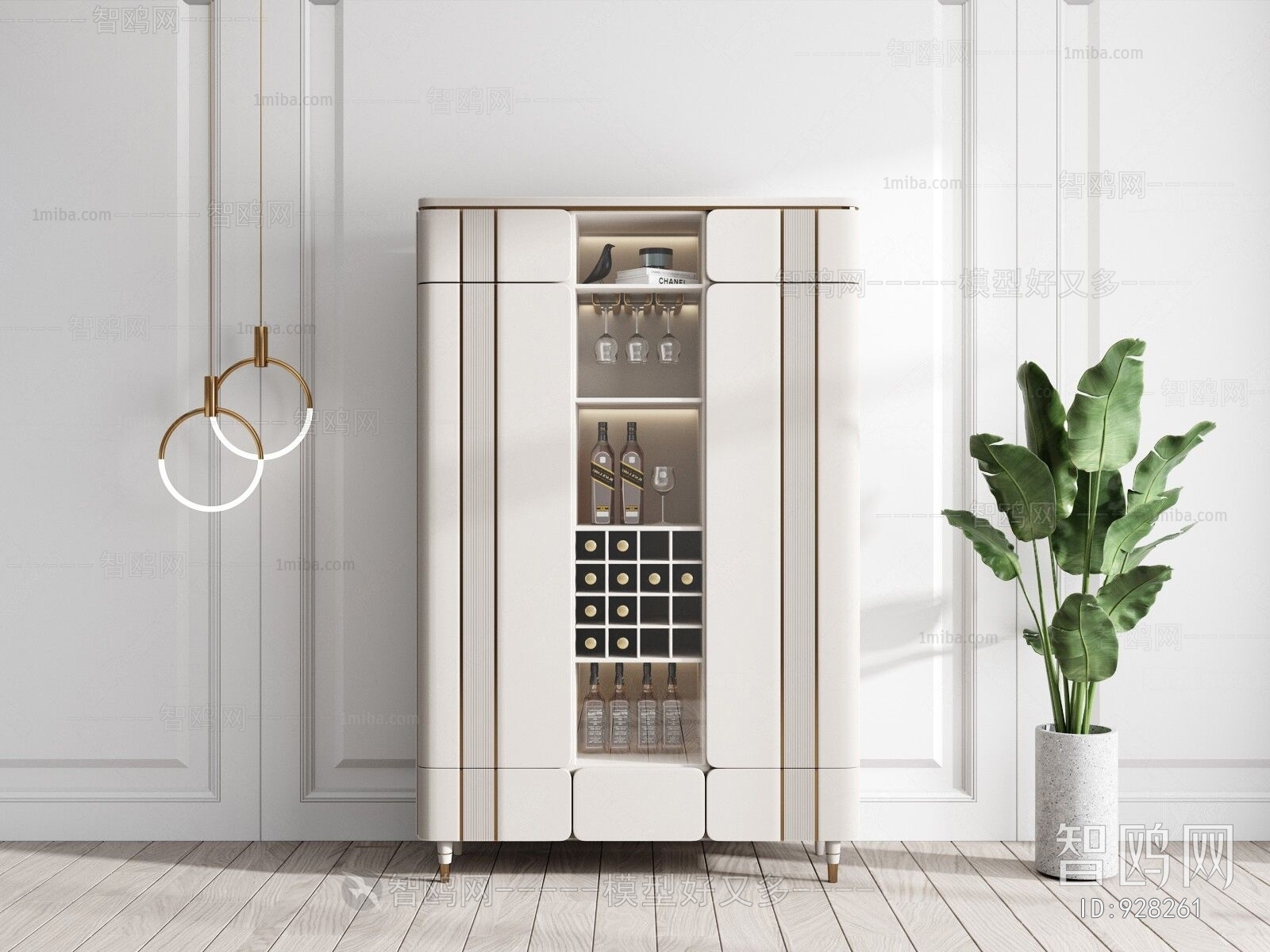 Modern Wine Cabinet