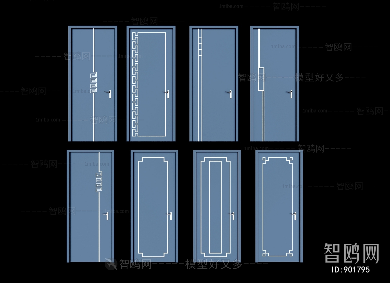 New Chinese Style Door