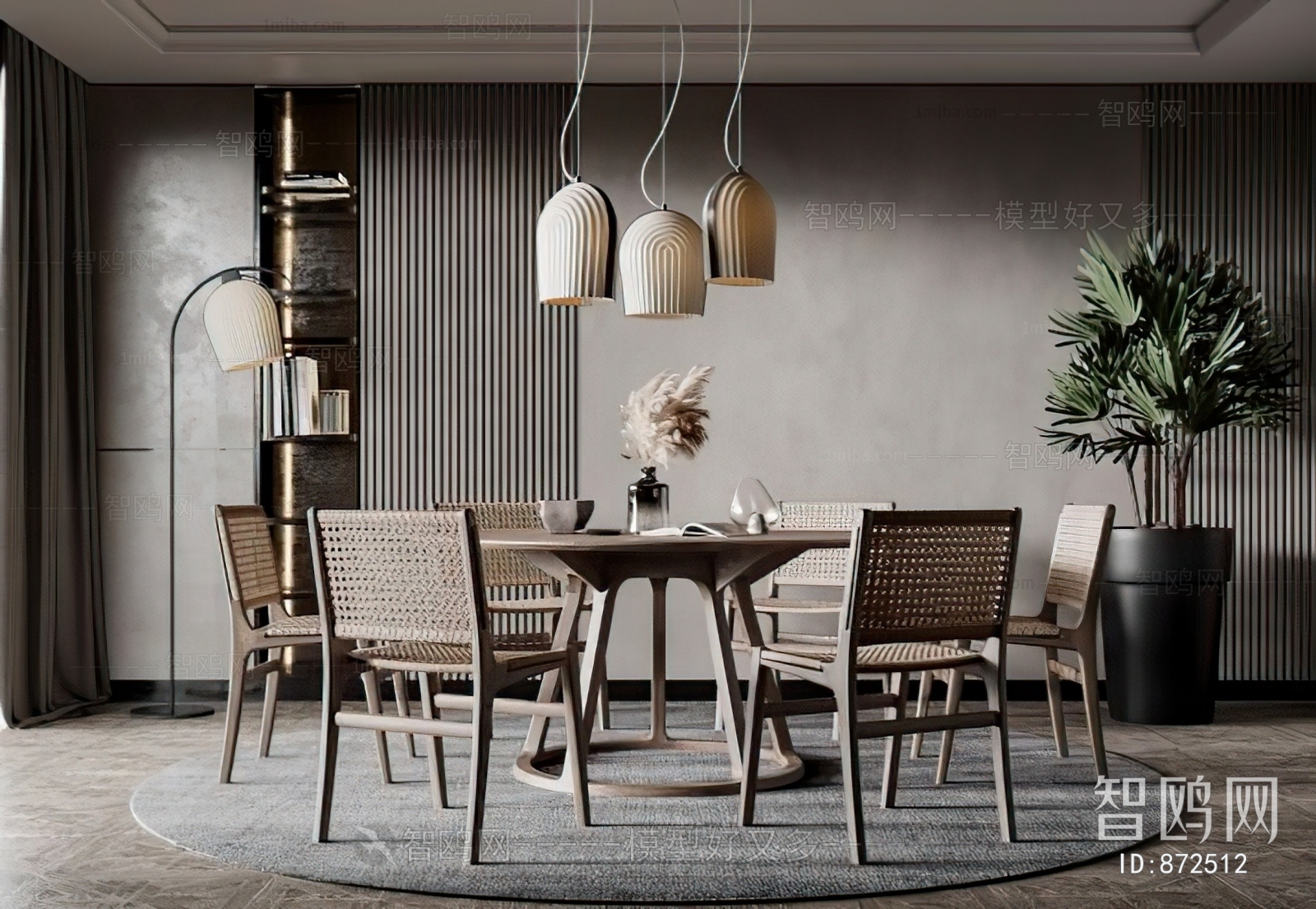 Nordic Style Dining Table And Chairs