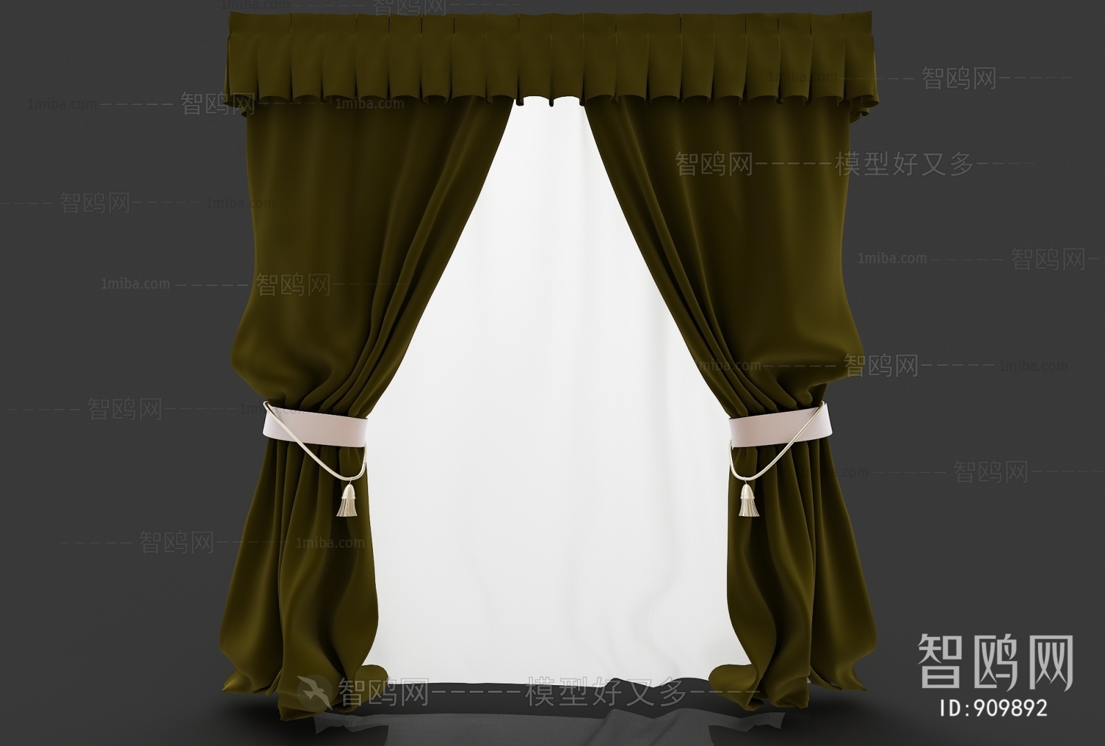 Simple European Style The Curtain