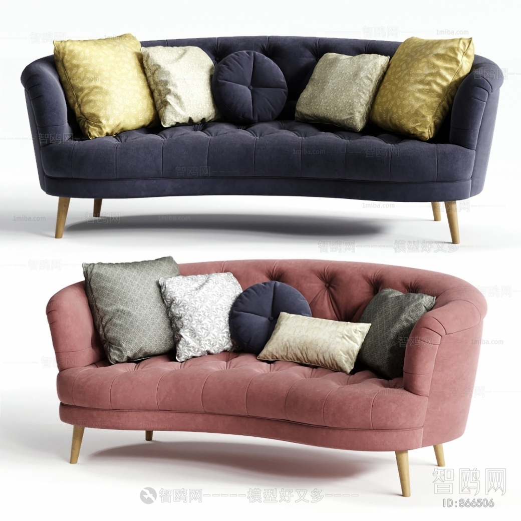 Modern Three-seat Sofa