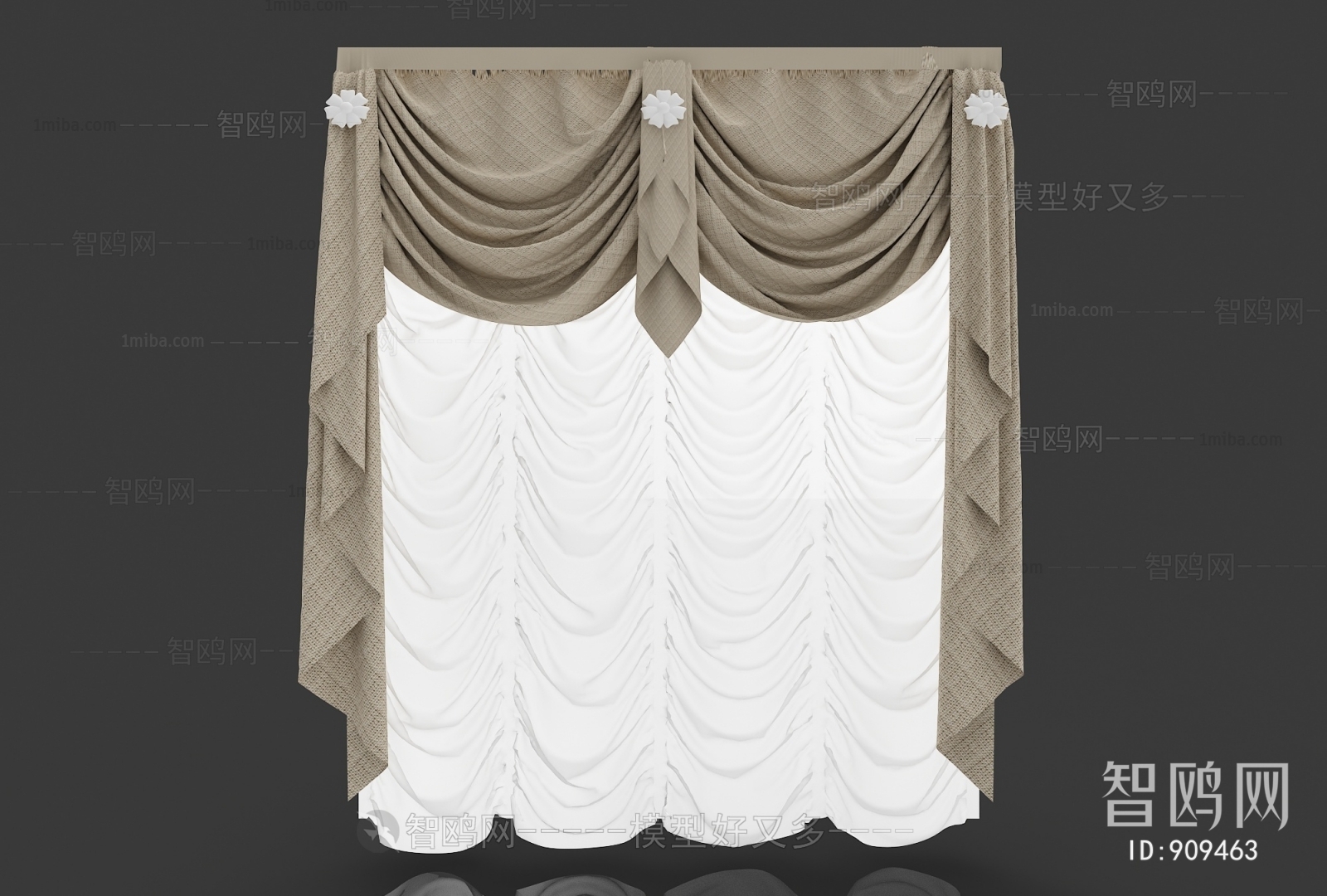 Simple European Style The Curtain