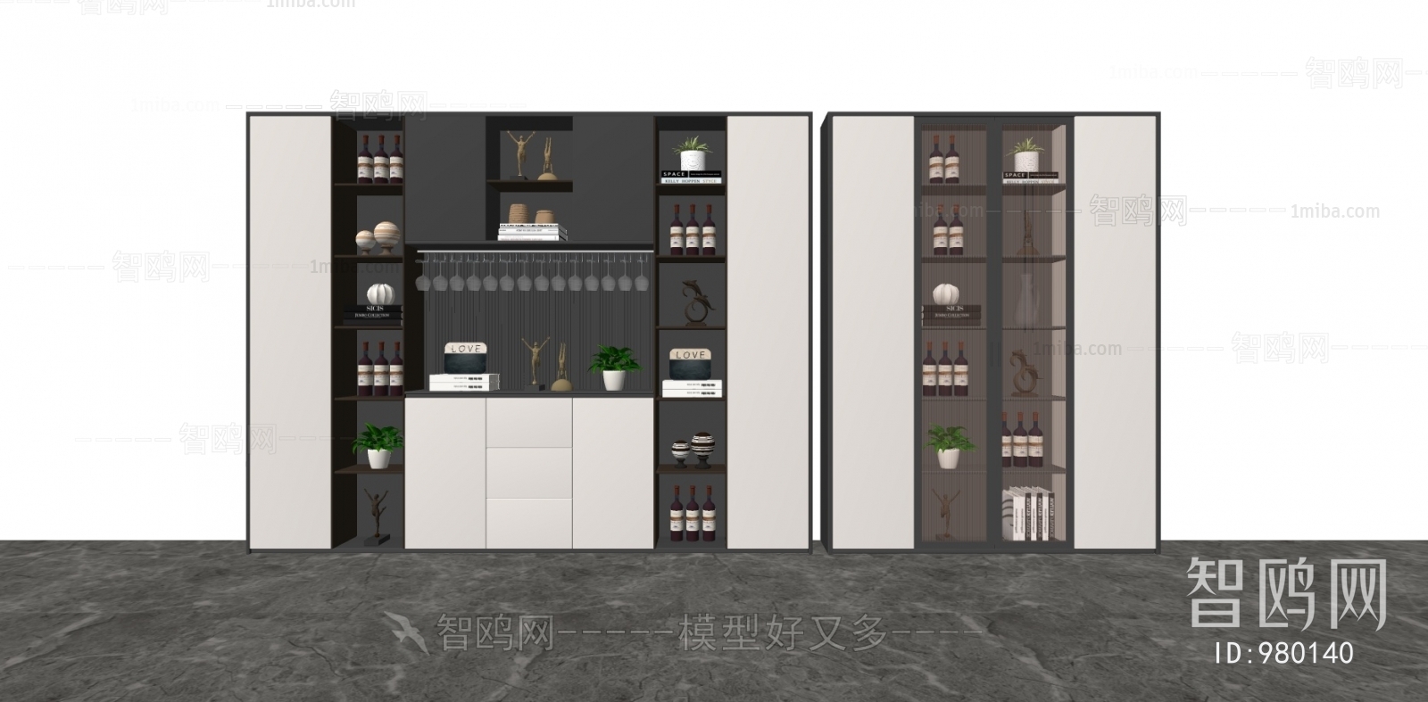 Modern Wine Cabinet