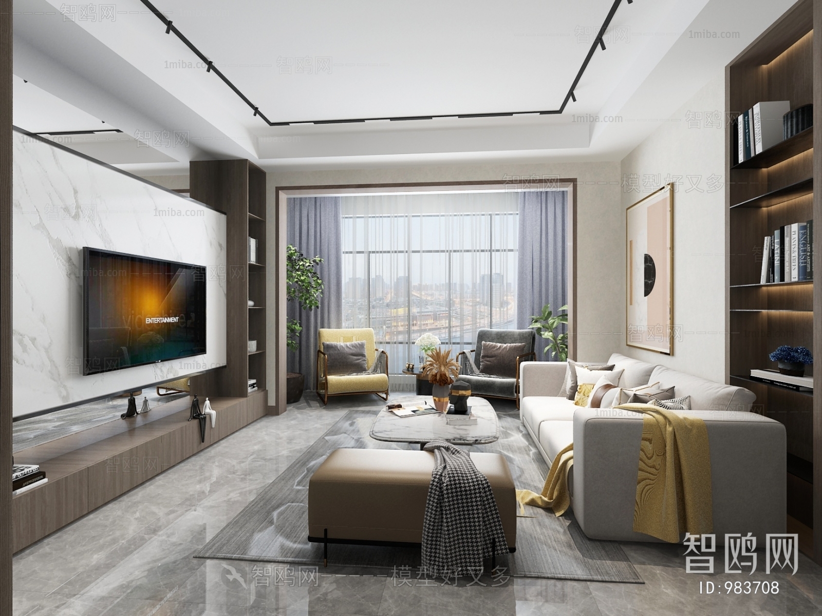 Modern A Living Room