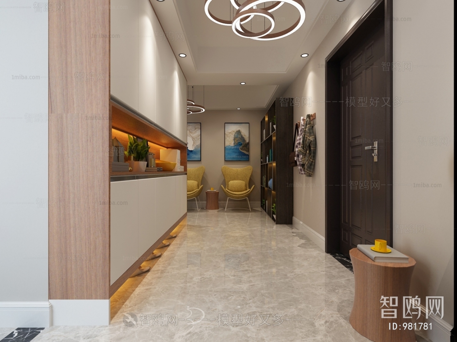 Modern Hallway