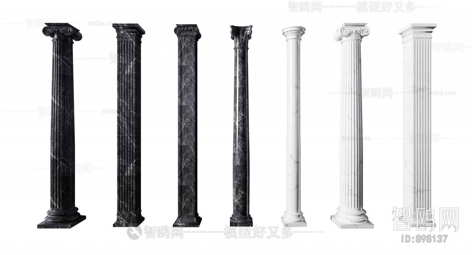 European Style Roman Pillar