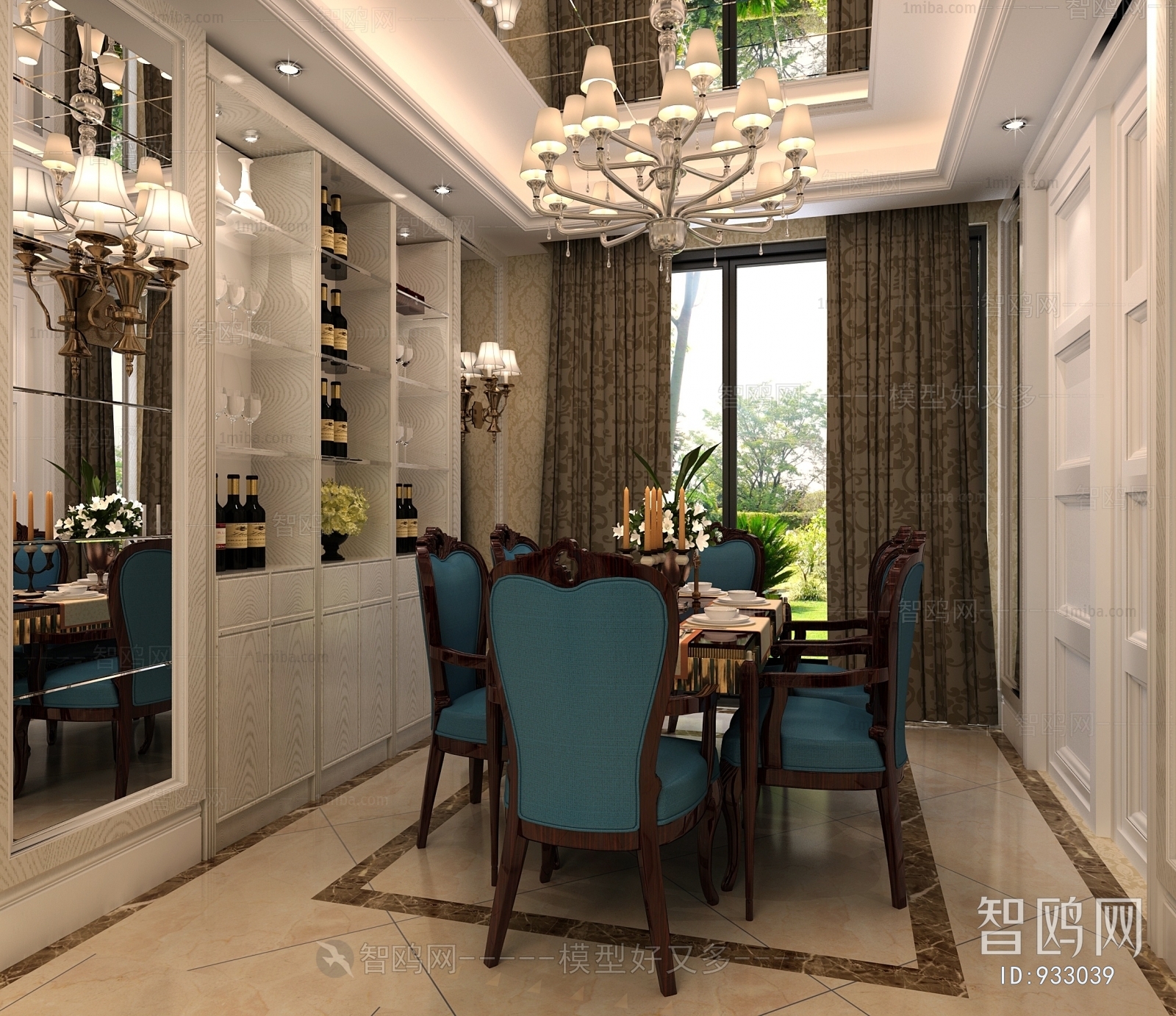 European Style Dining Room