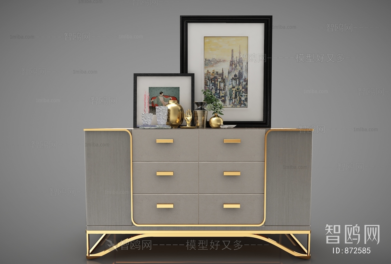 Modern Side Cabinet/Entrance Cabinet