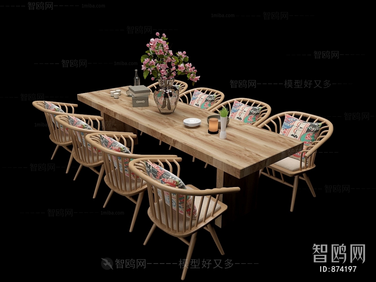 Nordic Style Dining Table And Chairs