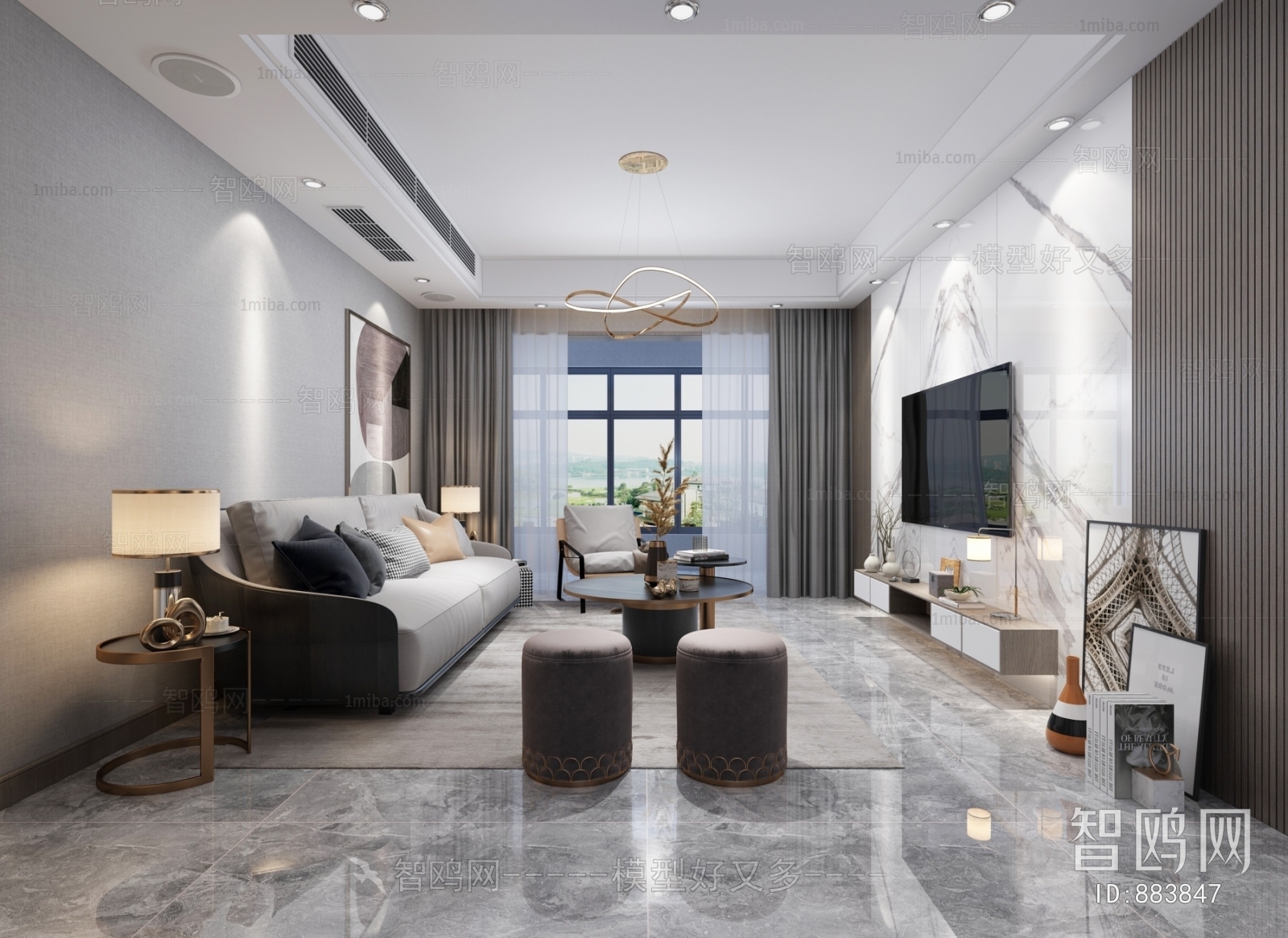 Modern A Living Room