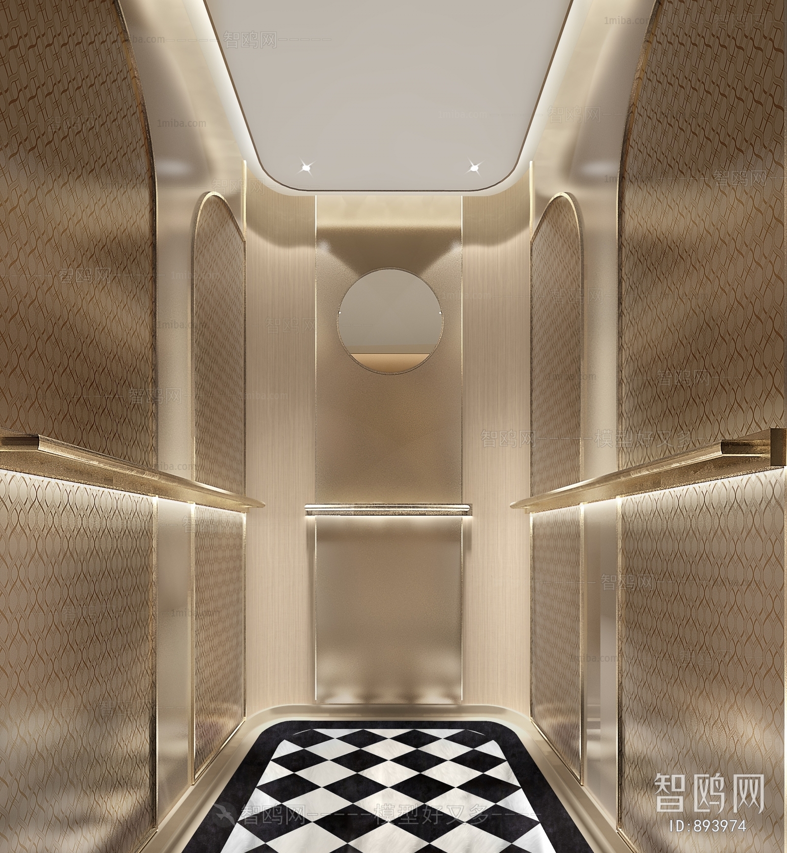 Modern Elevator Hall