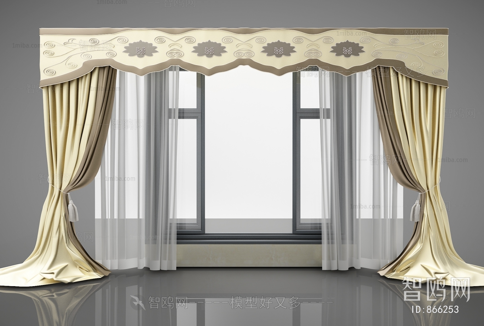 Simple European Style The Curtain