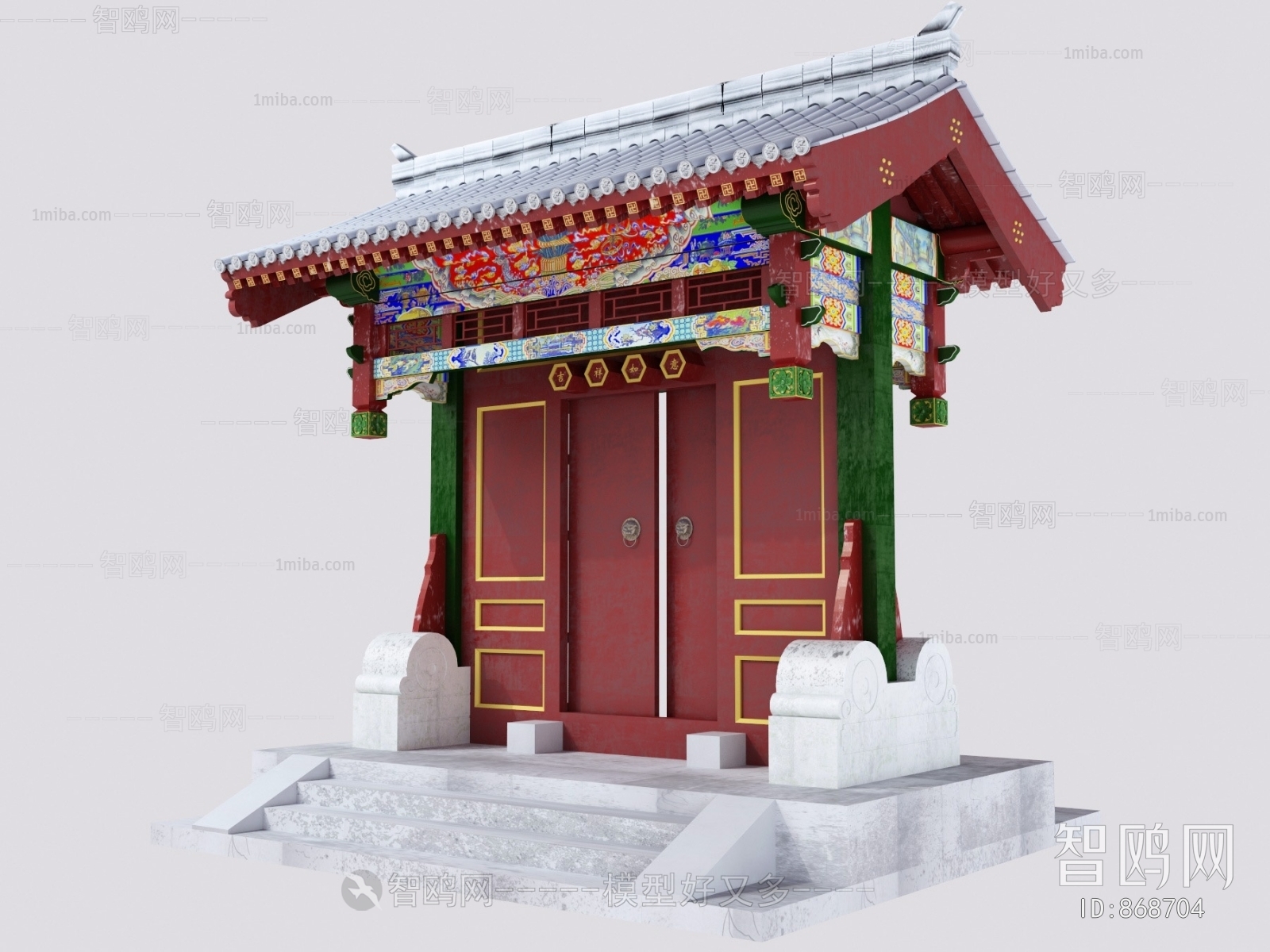 Chinese Style Ancient Architectural Buildings