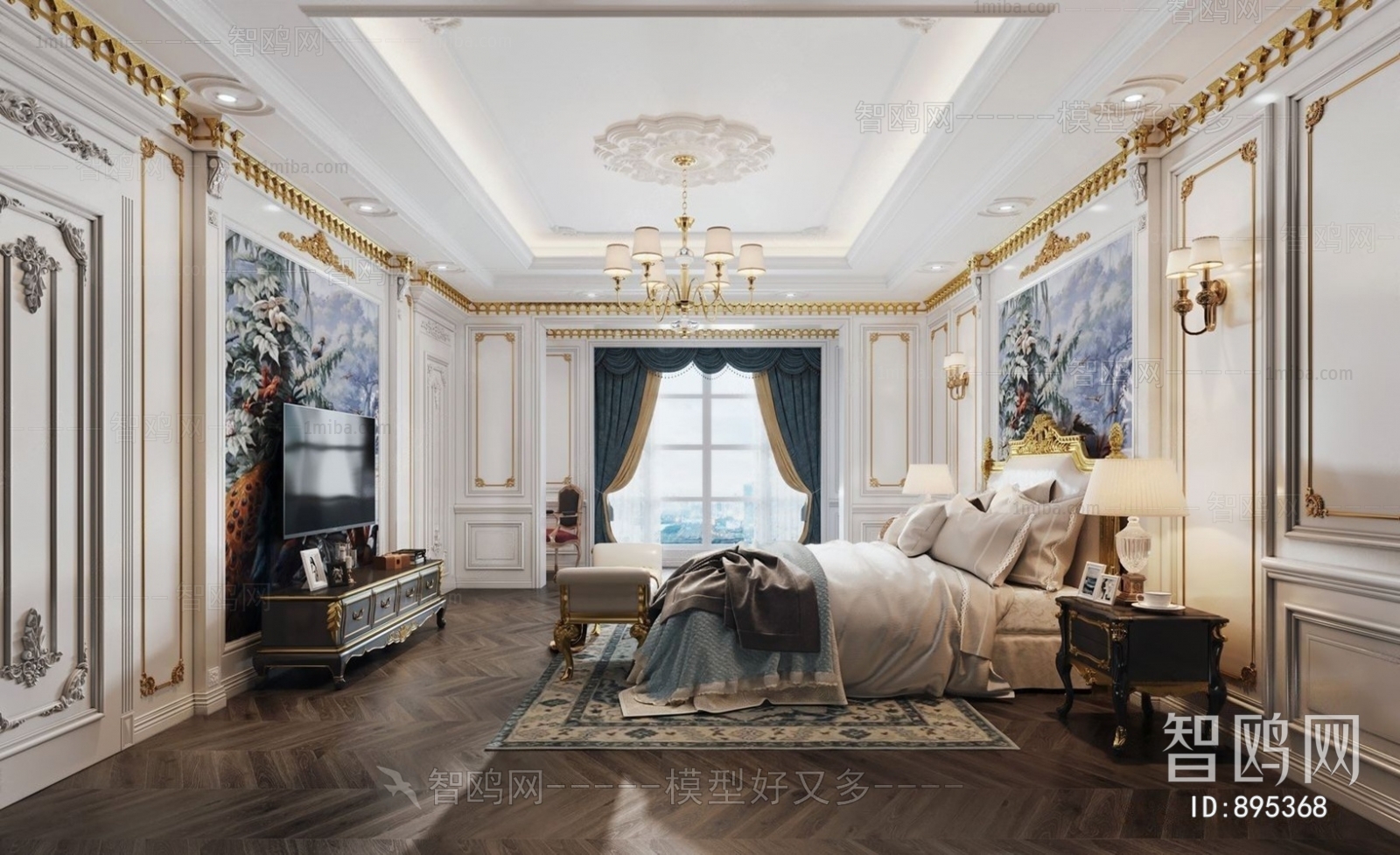 European Style Bedroom