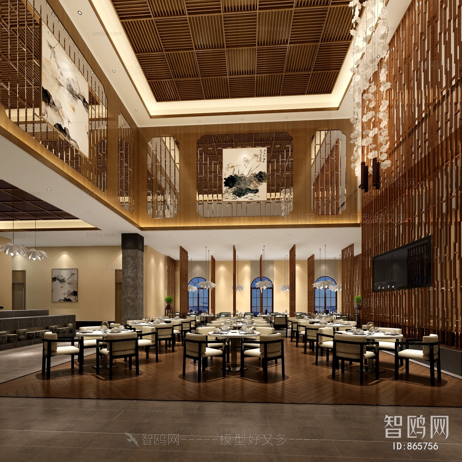 新中式酒店餐厅