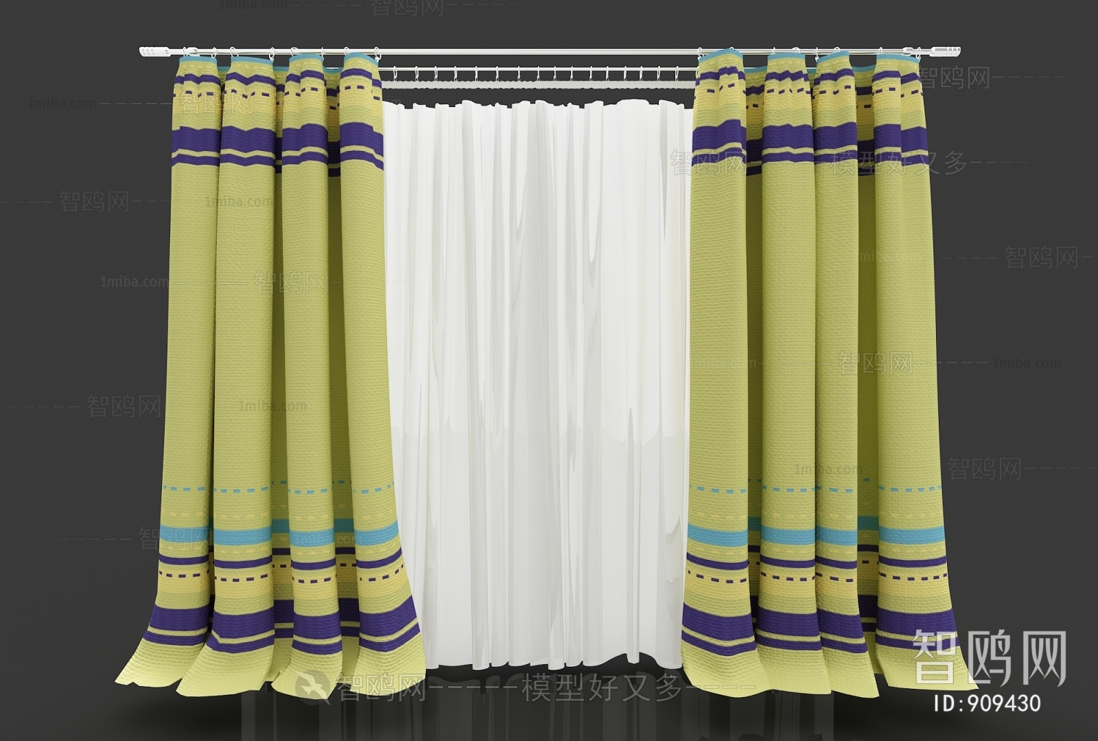 Simple European Style The Curtain