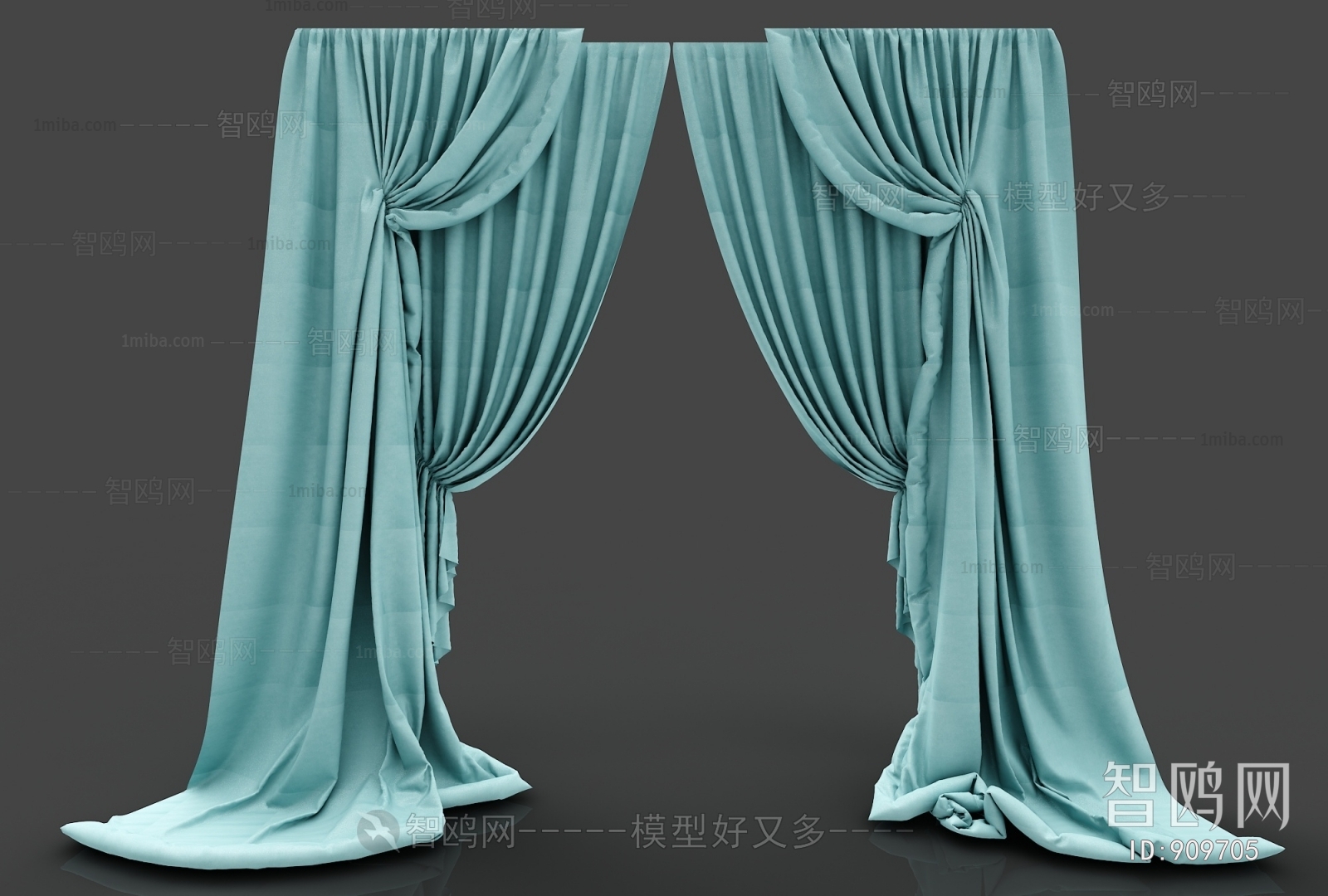 Simple European Style The Curtain