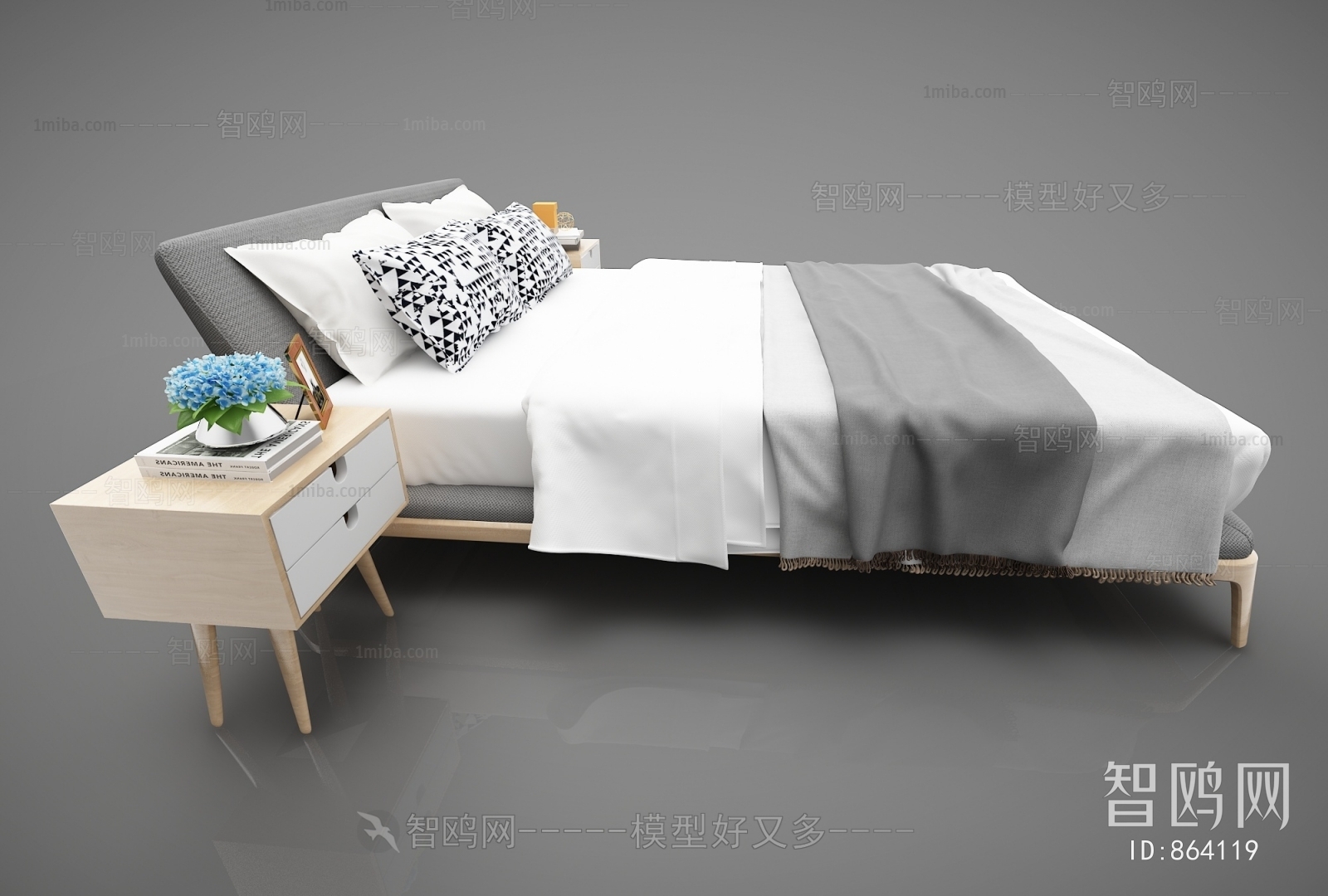 Modern Double Bed