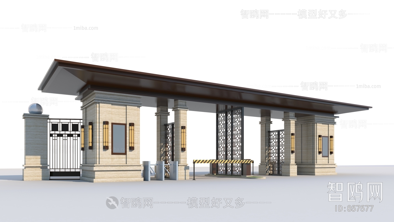 New Chinese Style Building Component