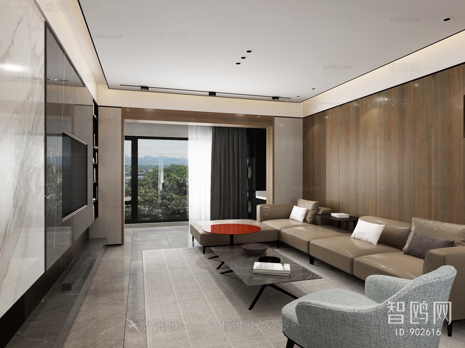 Modern A Living Room