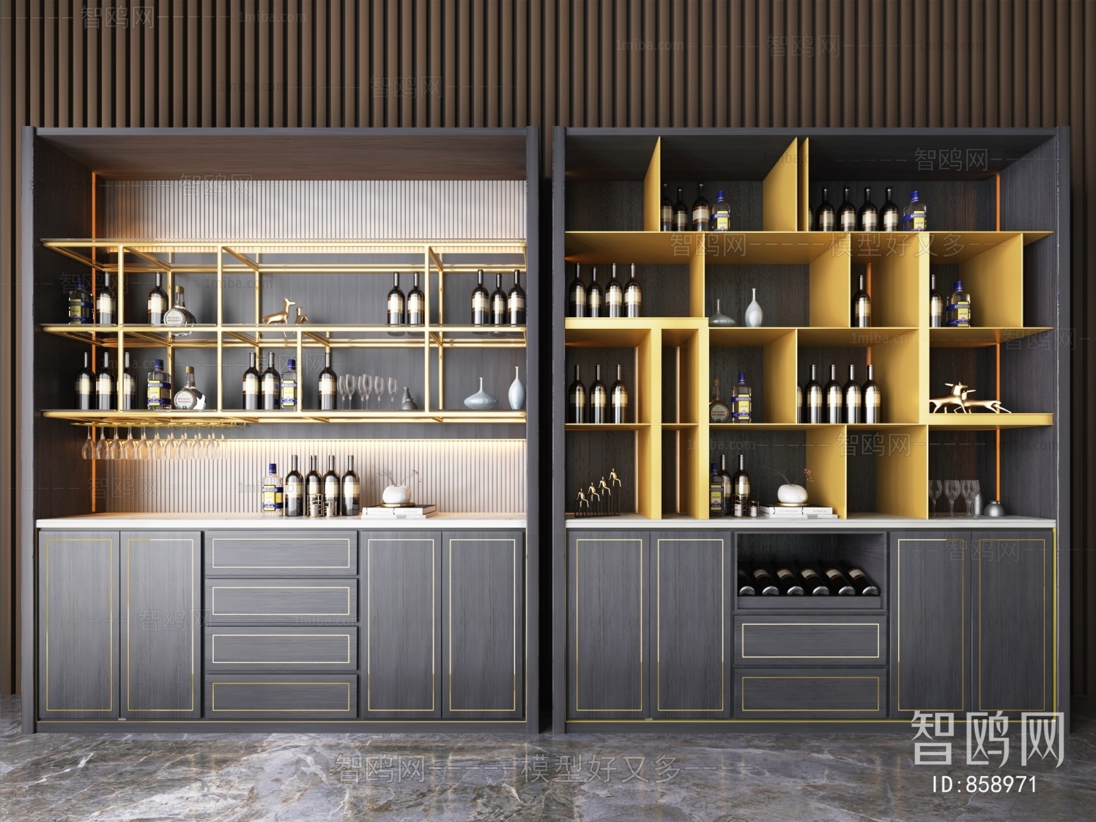 Modern Wine Cabinet