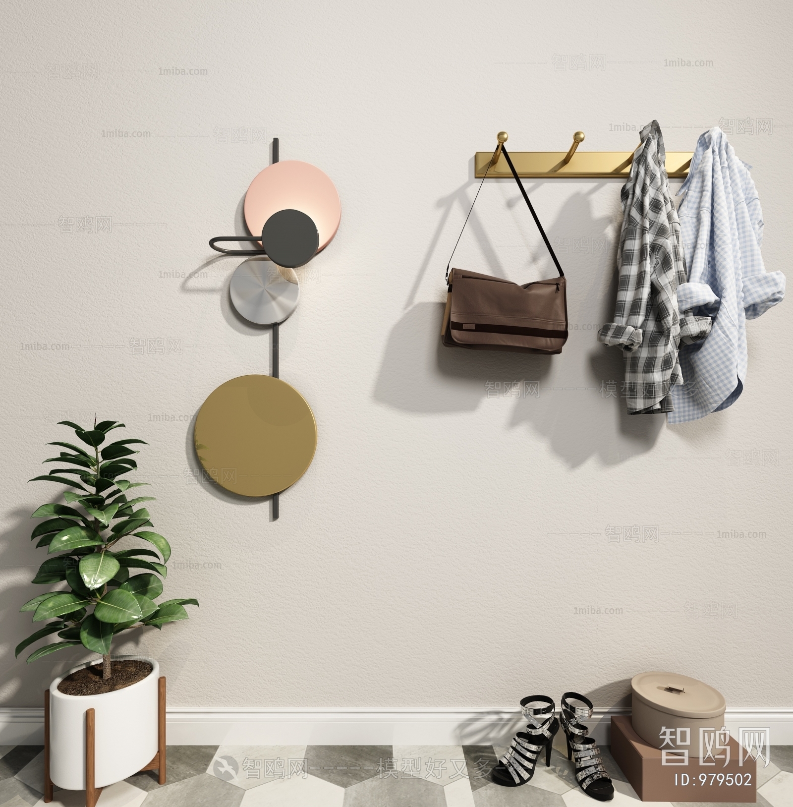 Nordic Style Coat Hanger