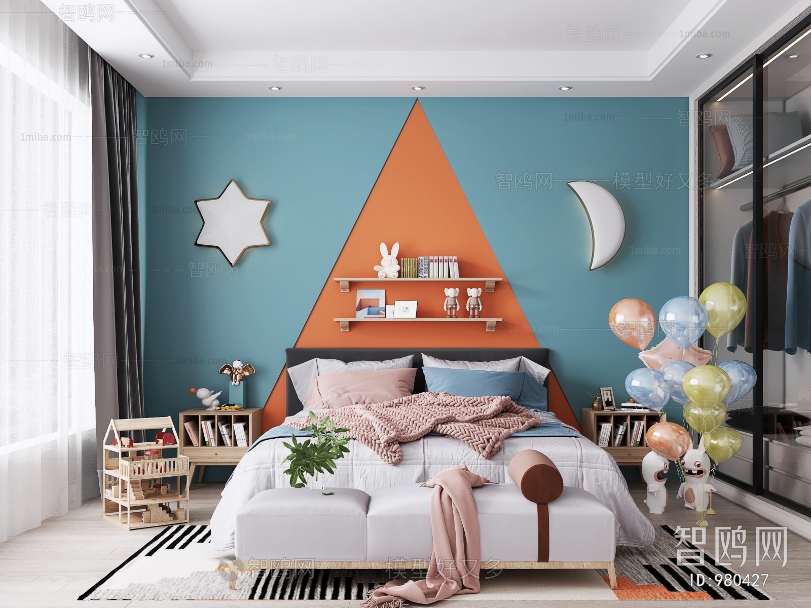 Nordic Style Children's Room