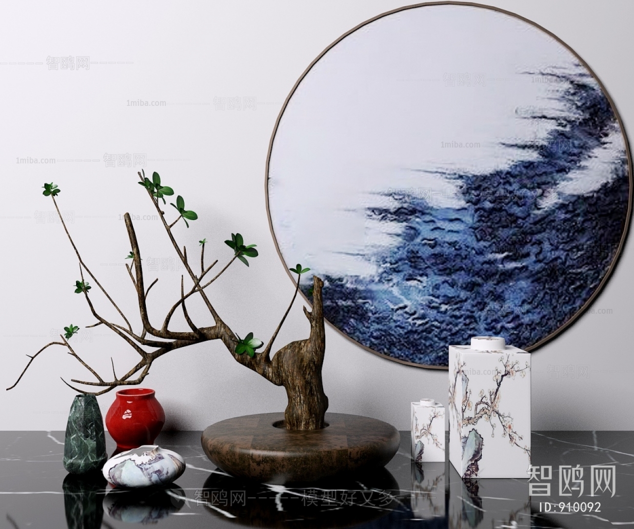 New Chinese Style Decorative Set