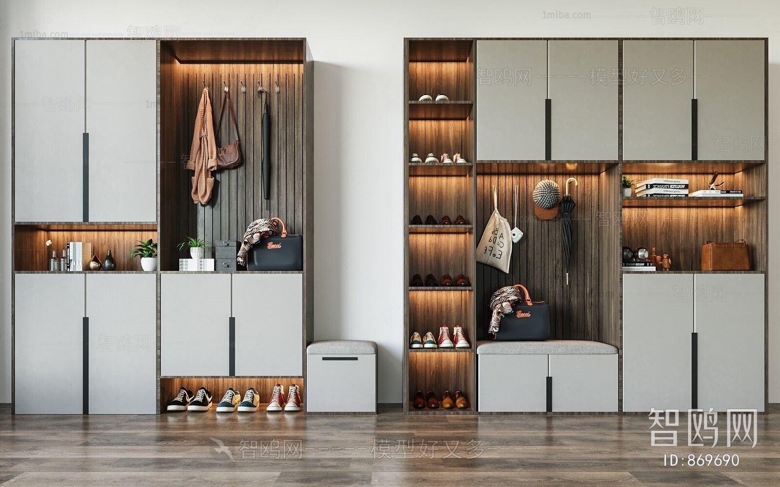 Modern Shoe Cabinet