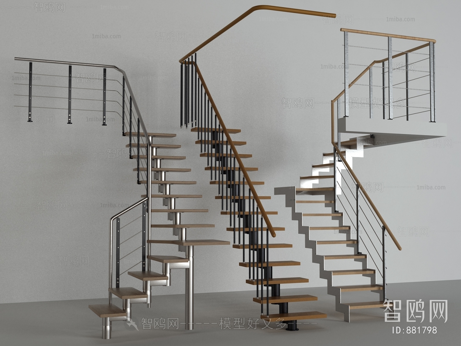 Modern Stair Balustrade/elevator