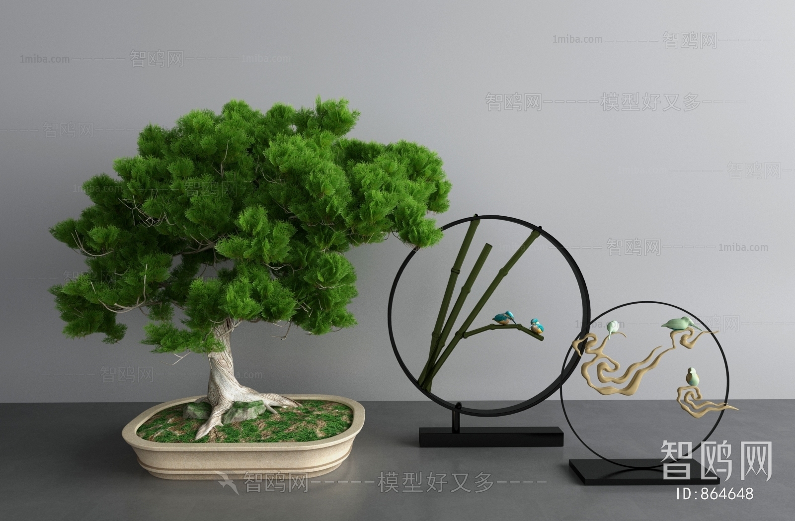 New Chinese Style Decorative Set