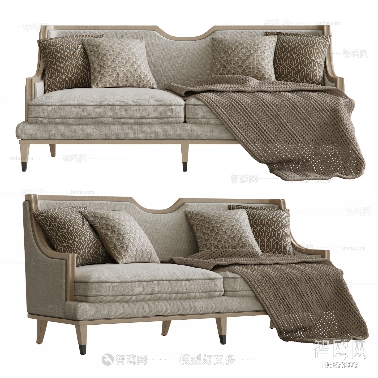 American Style A Sofa For Two