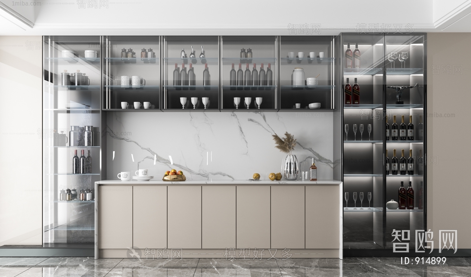 Modern Wine Cabinet