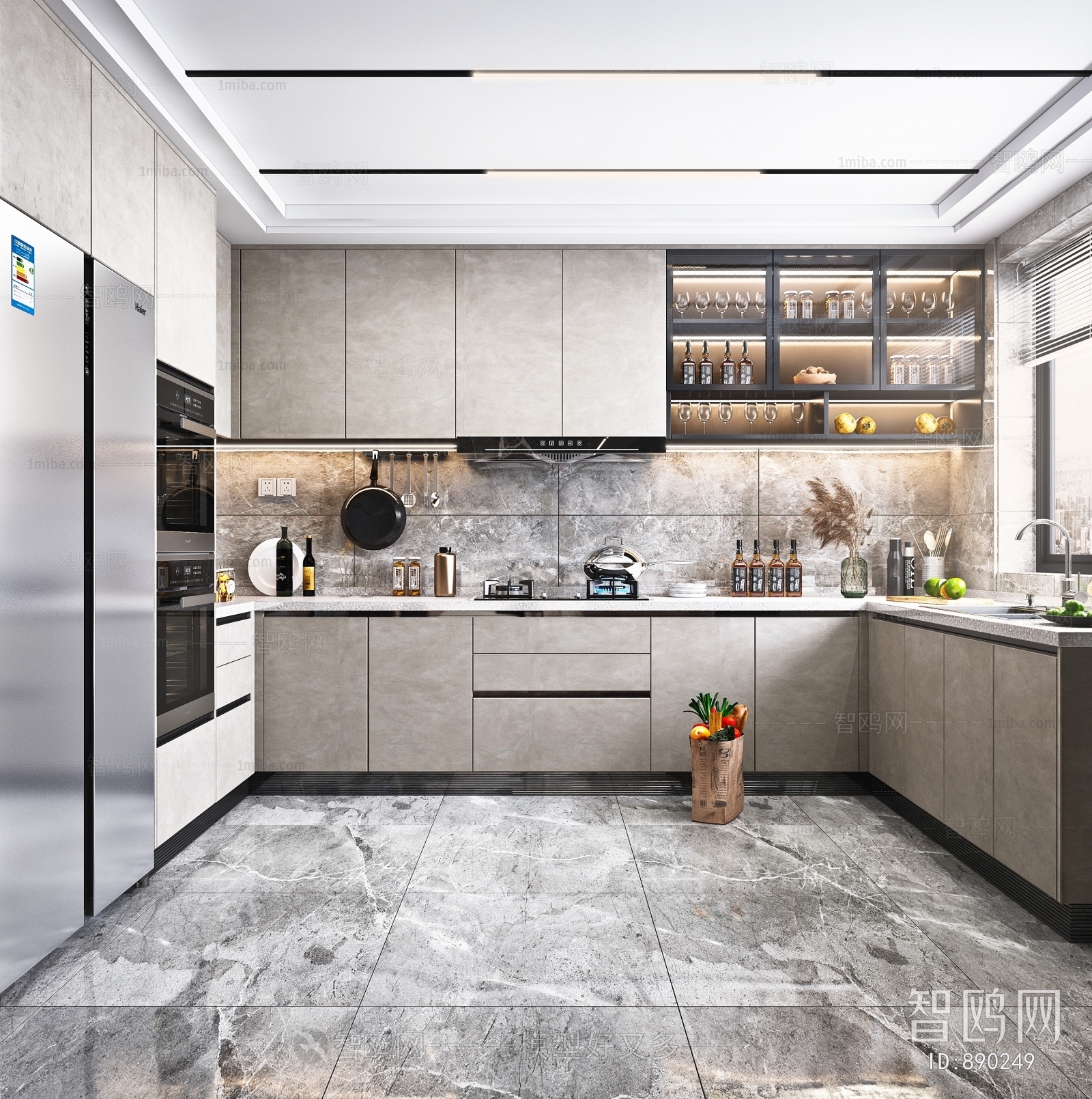 Modern The Kitchen