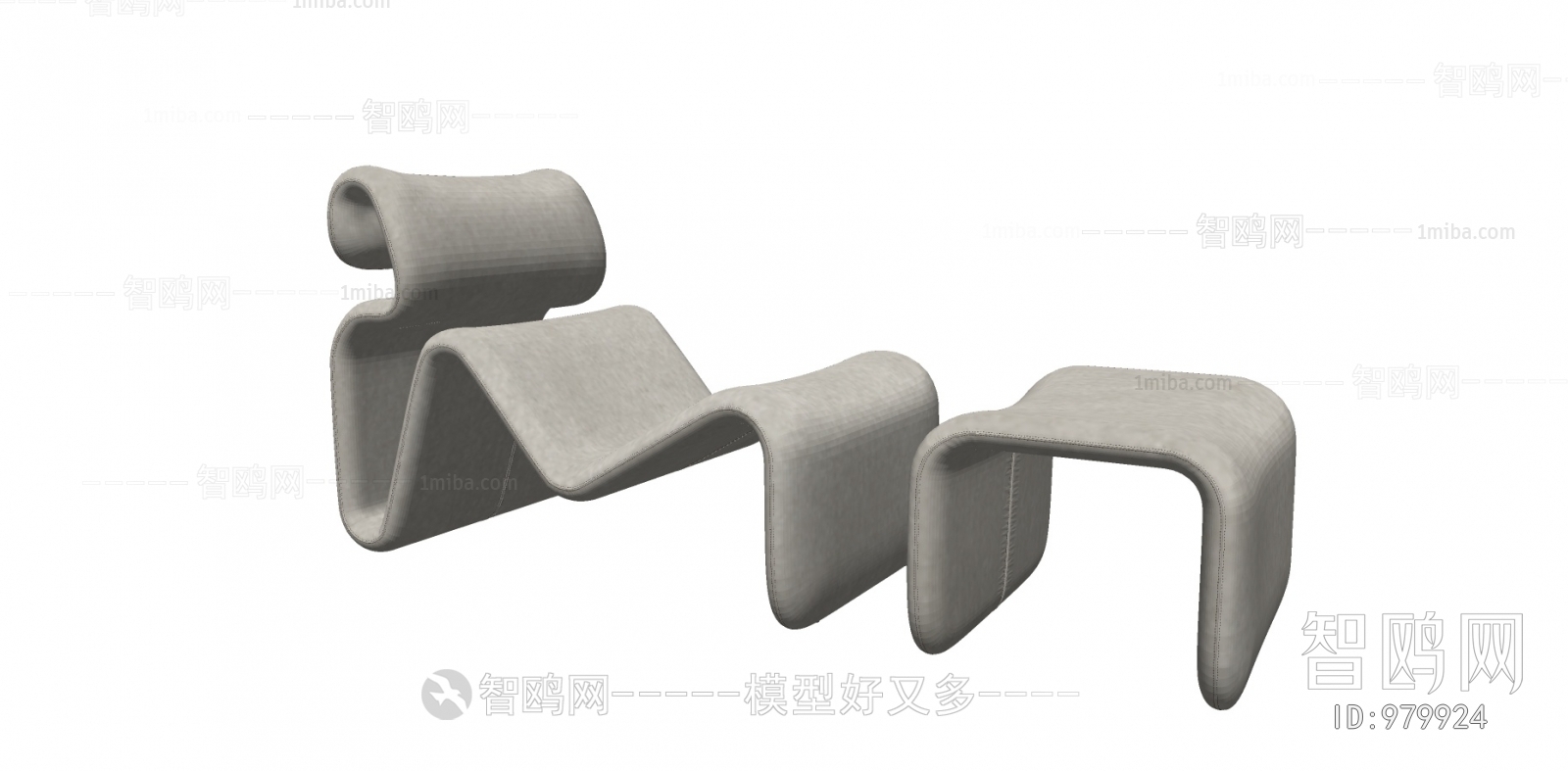 现代流行Etcetera Loung现代躺椅