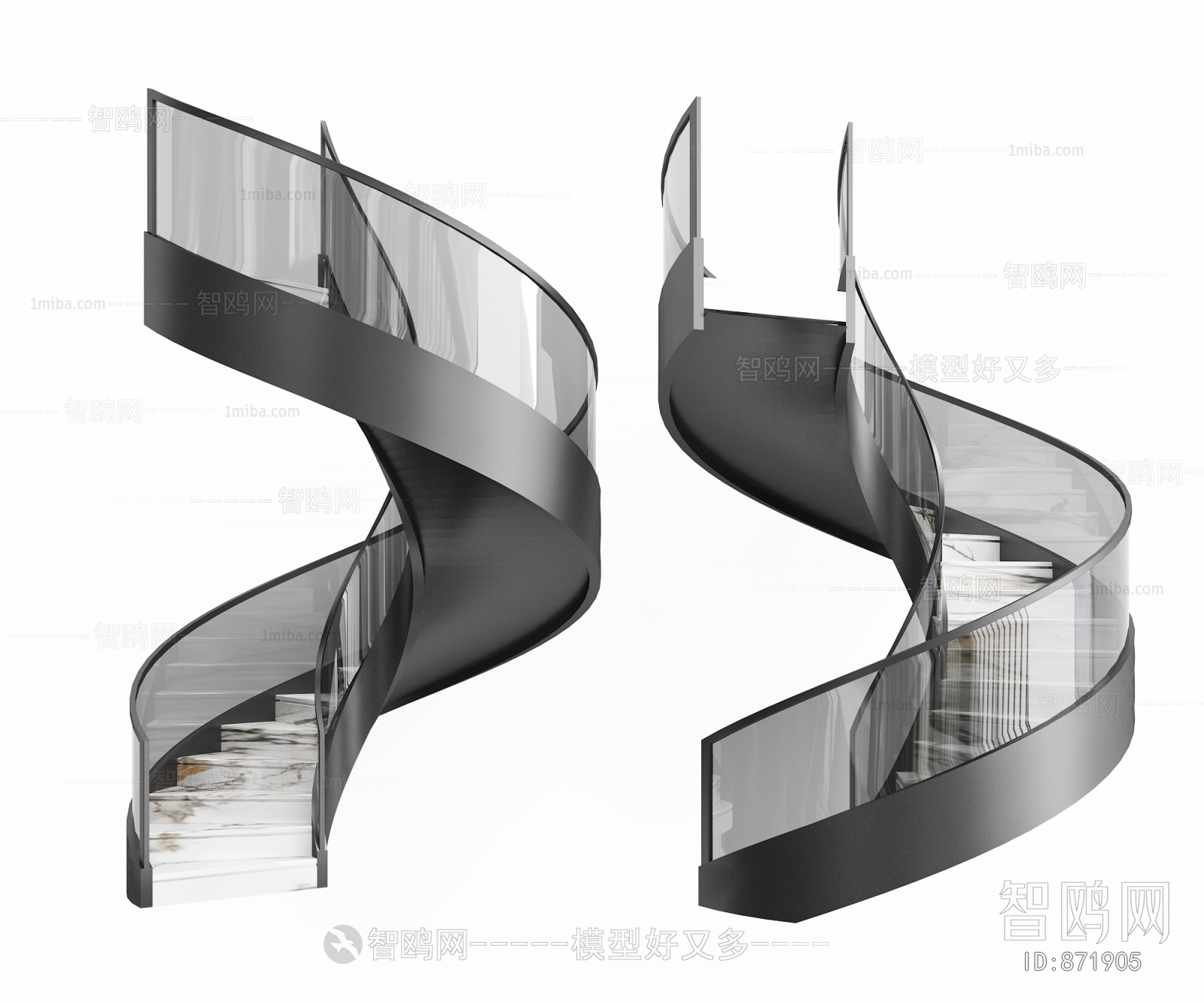 Modern Rotating Staircase