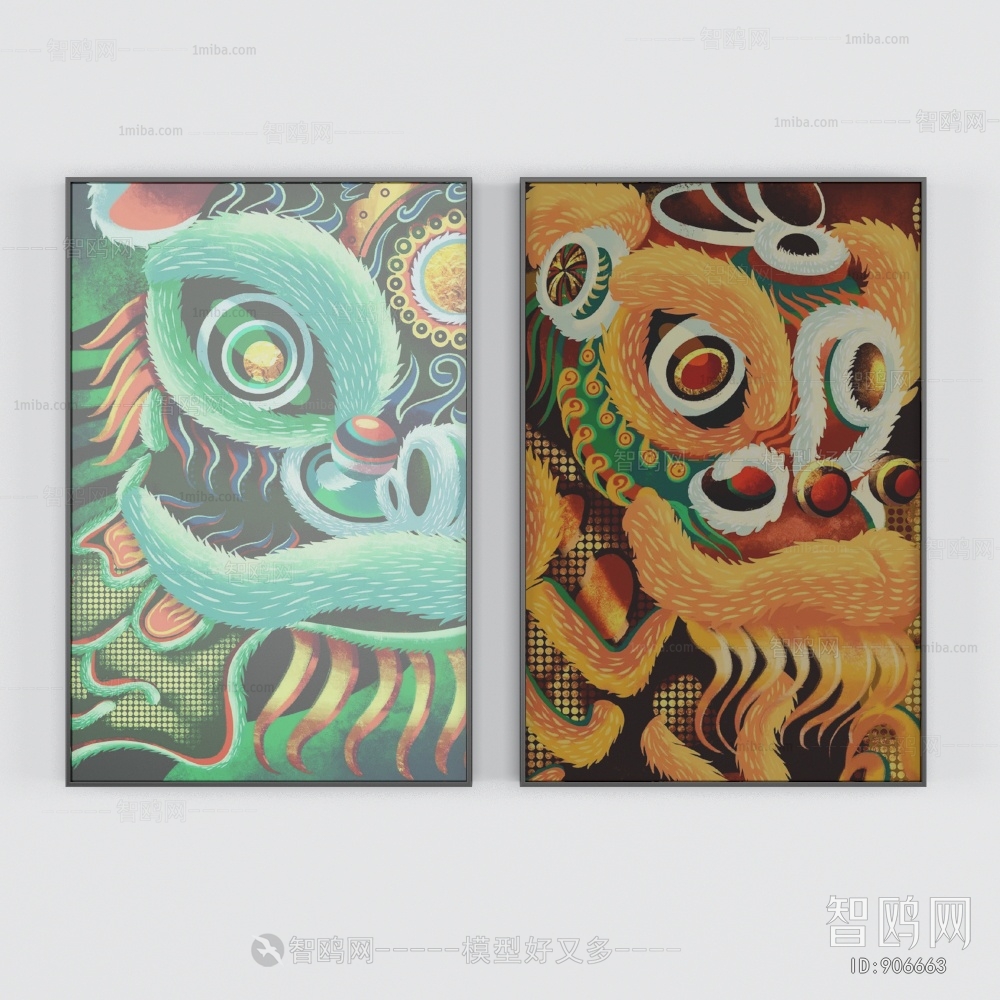 New Chinese Style Painting