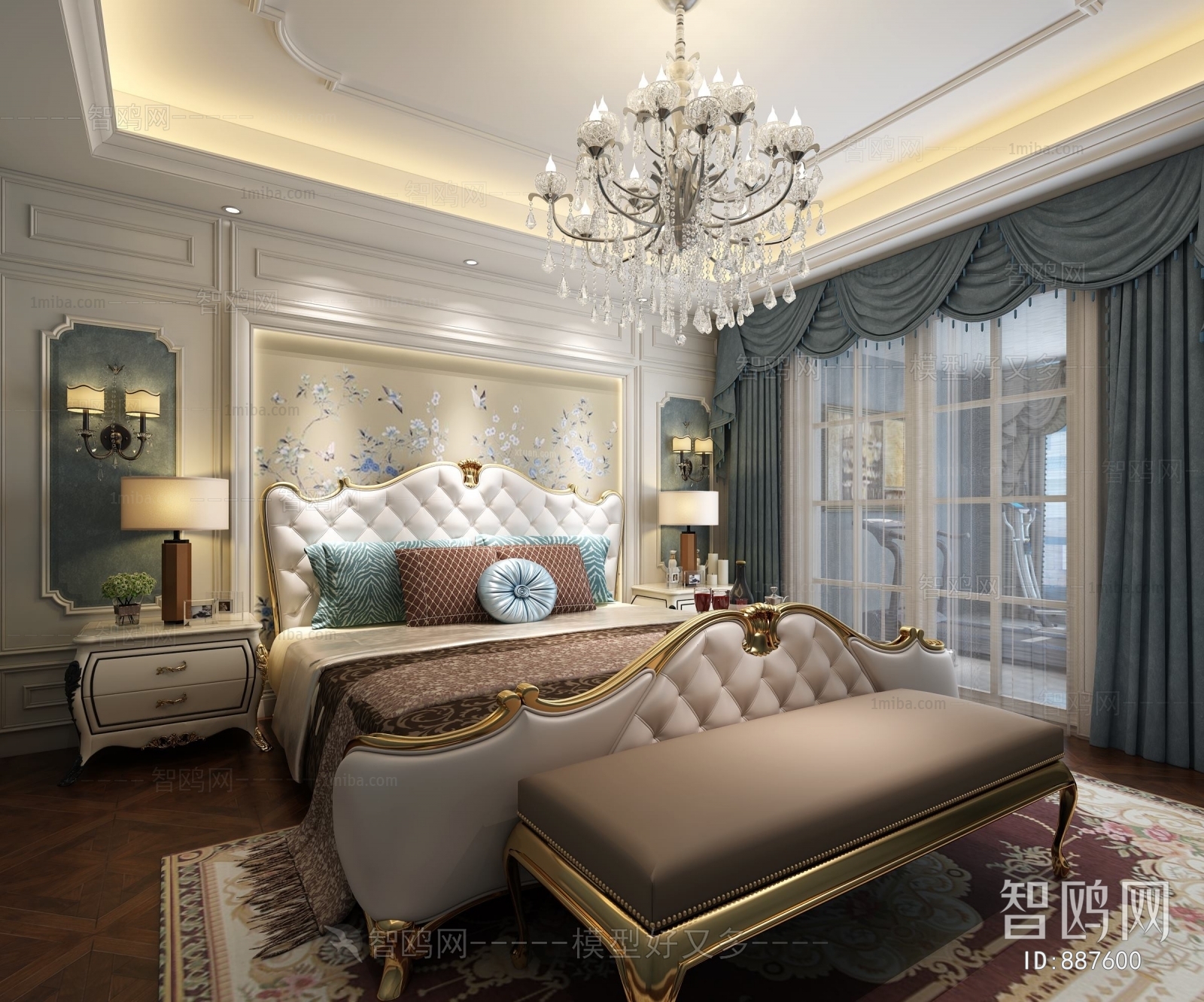 European Style Bedroom